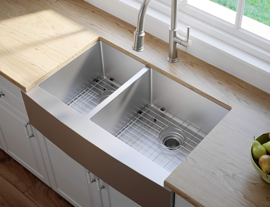 Best Double Farmhouse Sink 2023 | by smartcoicery.com